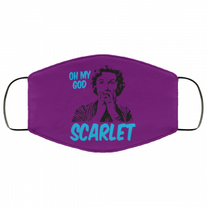 Oh My God Scarlet Face Mask 43