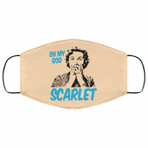 Oh My God Scarlet Face Mask 50