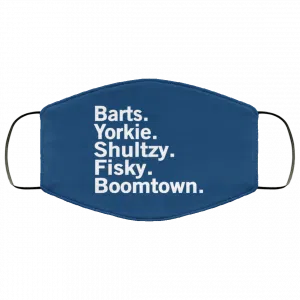 Barts Yorkie Shultzy Fisky Boomtown Face Mask 37