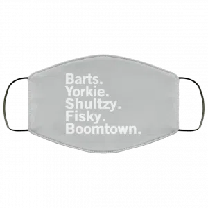 Barts Yorkie Shultzy Fisky Boomtown Face Mask 38