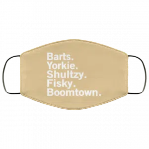 Barts Yorkie Shultzy Fisky Boomtown Face Mask 39