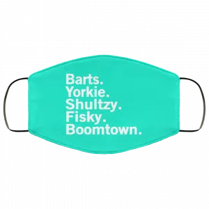 Barts Yorkie Shultzy Fisky Boomtown Face Mask 40