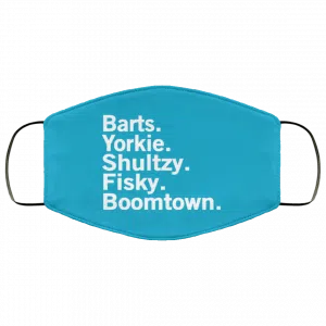 Barts Yorkie Shultzy Fisky Boomtown Face Mask 41
