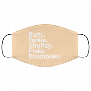 Barts Yorkie Shultzy Fisky Boomtown Face Mask 42