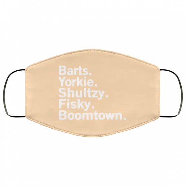 Barts Yorkie Shultzy Fisky Boomtown Face Mask 18