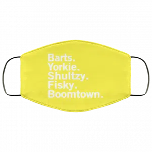 Barts Yorkie Shultzy Fisky Boomtown Face Mask 43