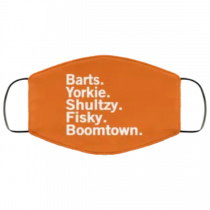 Barts Yorkie Shultzy Fisky Boomtown Face Mask 45