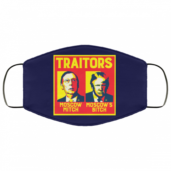 Traitors Ditch Moscow Mitch Face Mask Face Mask 14