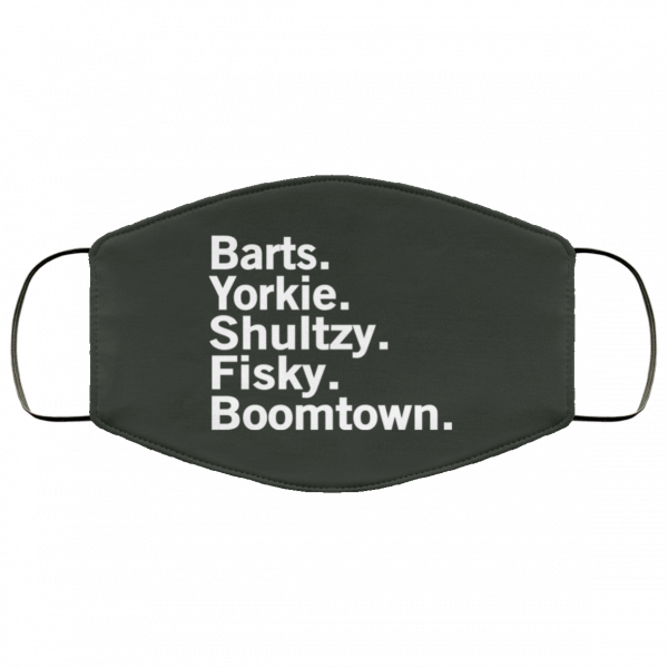 Barts Yorkie Shultzy Fisky Boomtown Face Mask Face Mask 23