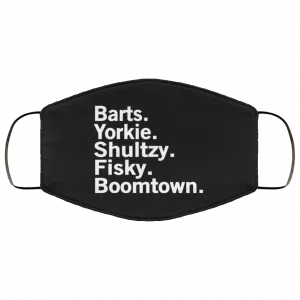 Barts Yorkie Shultzy Fisky Boomtown Face Mask 48