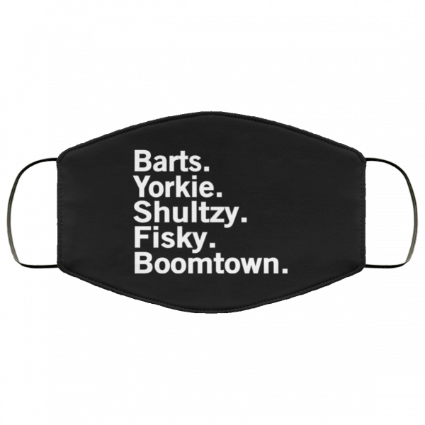 Barts Yorkie Shultzy Fisky Boomtown Face Mask Face Mask 24