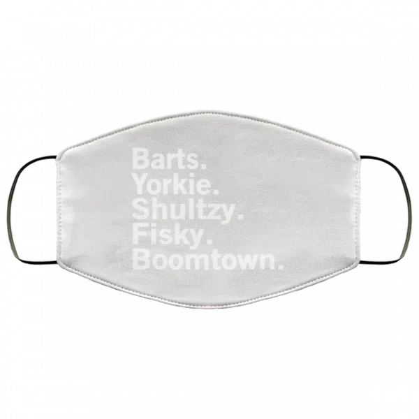 Barts Yorkie Shultzy Fisky Boomtown Face Mask 26