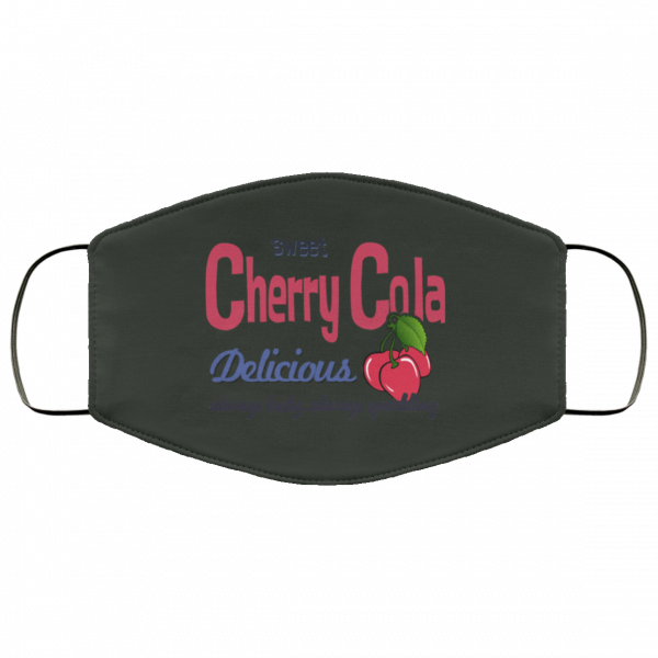 Sweet Cherry Cola Delicious Always Tasty Always Sparking Face Mask 3