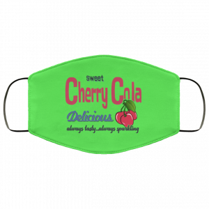 Sweet Cherry Cola Delicious Always Tasty Always Sparking Face Mask 30