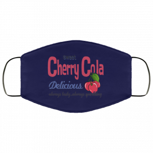 Sweet Cherry Cola Delicious Always Tasty Always Sparking Face Mask 32