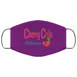 Sweet Cherry Cola Delicious Always Tasty Always Sparking Face Mask 36