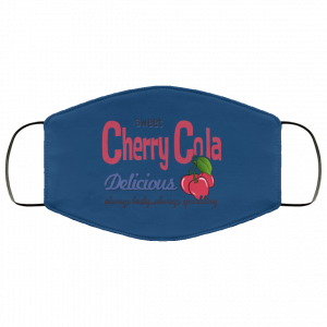 Sweet Cherry Cola Delicious Always Tasty Always Sparking Face Mask 38