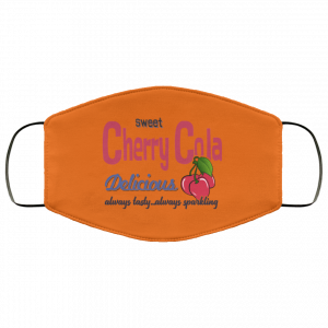 Sweet Cherry Cola Delicious Always Tasty Always Sparking Face Mask 47