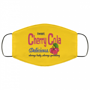 Sweet Cherry Cola Delicious Always Tasty Always Sparking Face Mask 50