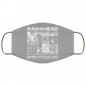 Radiohead Evrybody Stops And Gawps Eyes Popped Outlike Cigarete Machines Face Mask 28