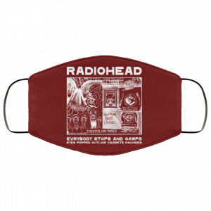 Radiohead Evrybody Stops And Gawps Eyes Popped Outlike Cigarete Machines Face Mask 30