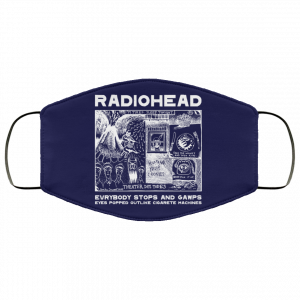 Radiohead Evrybody Stops And Gawps Eyes Popped Outlike Cigarete Machines Face Mask 31