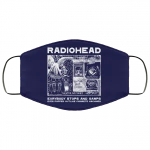 Radiohead Evrybody Stops And Gawps Eyes Popped Outlike Cigarete Machines Face Mask 31