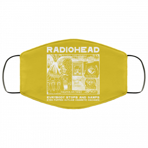 Radiohead Evrybody Stops And Gawps Eyes Popped Outlike Cigarete Machines Face Mask 32