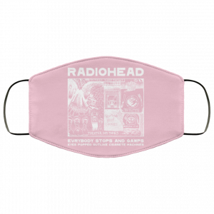 Radiohead Evrybody Stops And Gawps Eyes Popped Outlike Cigarete Machines Face Mask 34