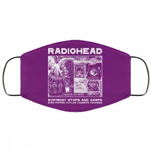 Radiohead Evrybody Stops And Gawps Eyes Popped Outlike Cigarete Machines Face Mask 35