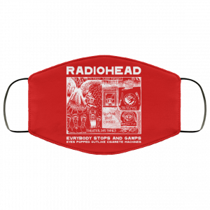 Radiohead Evrybody Stops And Gawps Eyes Popped Outlike Cigarete Machines Face Mask 36