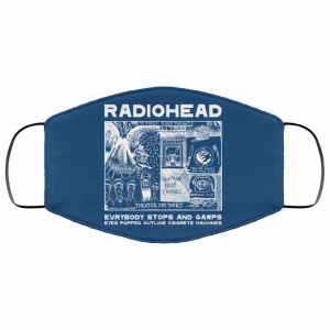 Radiohead Evrybody Stops And Gawps Eyes Popped Outlike Cigarete Machines Face Mask 37