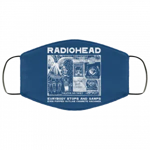 Radiohead Evrybody Stops And Gawps Eyes Popped Outlike Cigarete Machines Face Mask 37