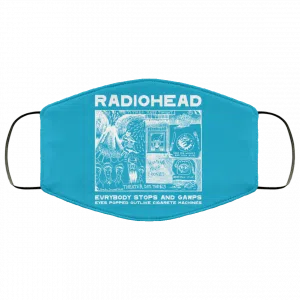 Radiohead Evrybody Stops And Gawps Eyes Popped Outlike Cigarete Machines Face Mask 41