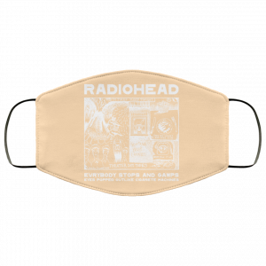 Radiohead Evrybody Stops And Gawps Eyes Popped Outlike Cigarete Machines Face Mask 42