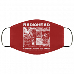 Radiohead Evrybody Stops And Gawps Eyes Popped Outlike Cigarete Machines Face Mask 45