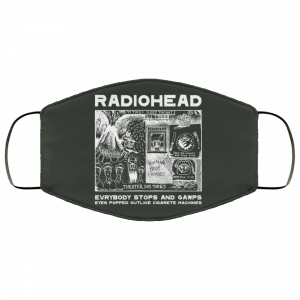 Radiohead Evrybody Stops And Gawps Eyes Popped Outlike Cigarete Machines Face Mask 48