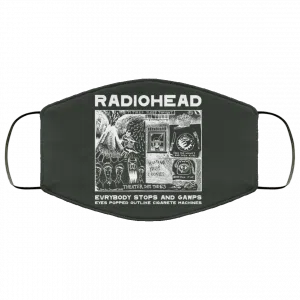 Radiohead Evrybody Stops And Gawps Eyes Popped Outlike Cigarete Machines Face Mask 48