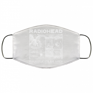 Radiohead Evrybody Stops And Gawps Eyes Popped Outlike Cigarete Machines Face Mask 49