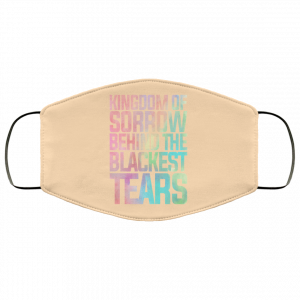 Kingdom Of Sorrow Behind The Blackest Tears Face Mask 39