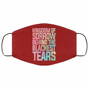 Kingdom Of Sorrow Behind The Blackest Tears Face Mask 40