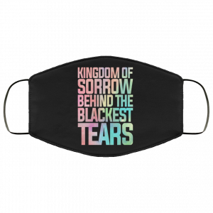 Kingdom Of Sorrow Behind The Blackest Tears Face Mask 49