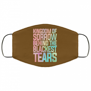 Kingdom Of Sorrow Behind The Blackest Tears Face Mask 51