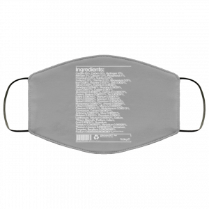 Human Ingredients Oxygen 65% Carbon 18% Hydrogen 10% Face Mask 46