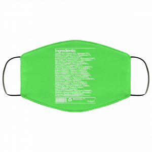 Human Ingredients Oxygen 65% Carbon 18% Hydrogen 10% Face Mask 47