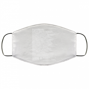 Human Ingredients Oxygen 65% Carbon 18% Hydrogen 10% Face Mask 48