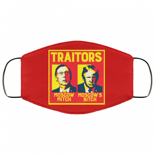 Traitors Ditch Moscow Mitch Face Mask Face Mask 19