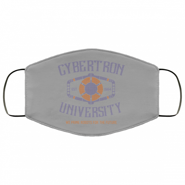 Cybertron University 1984 We Prime Robots For The Future Face Mask 3