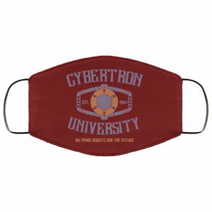 Cybertron University 1984 We Prime Robots For The Future Face Mask 29