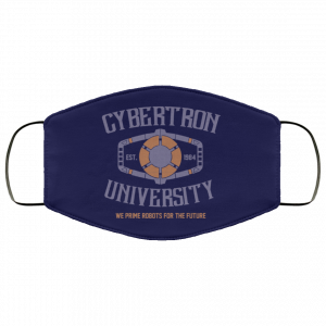 Cybertron University 1984 We Prime Robots For The Future Face Mask 30